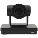 ASHATA 4K PTZ-Webcam, PTZ-Kamera UHD 4K 12-Fach Optischer Zoom, 3G SDI USB3.0 LAN-Ausgang 8,51 MP, 120° Vertikale Drehung, 340° Horizontale Drehung, Videokonferenzkamera (EU-Stecker)