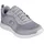 SKECHERS Herren Track Glendor Sneaker, Gray Knit/Pu, 42