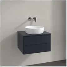 Villeroy & Boch Antao Waschbeckenunterschrank K18_5, 600x360x500mm, midnight blue matt lacquer