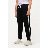 Ulla Popken Damen Jogginghose, schwarz 58-60