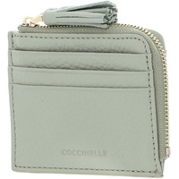 Coccinelle Tassel Credit Card Holder Celadon Green
