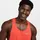 Nike Fast Dri-FIT Lauf-Singlet für Herren - Rot, S