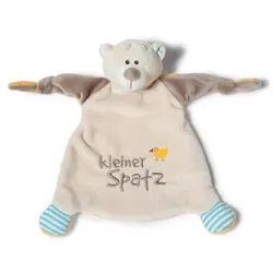NICI Schmusetuch Bär 25x25cm 40041 Kleiner Spatz