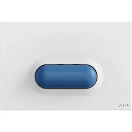 Vitra Betätigungsplatte 244 x 8/30 x 165 mm Blau/Weiß