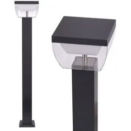 Maxkomfort GmbH Außenstandleuchte Edelstahl Kunststoff 80 cm 1 Stück grau