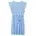 Junior Mädchen Kleid Chiffon Plissee Bindegürtel 164