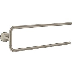 hansgrohe Axor Handtuchhalter 42822820 490mm, zweiarmig, schwenkbar, Wandmontage, brushed nickel