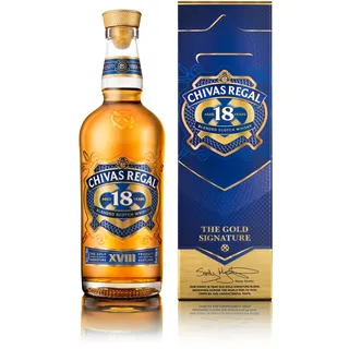 Chivas Regal 18 Years Old Gold Signature Blended Scotch 40% vol 0,7 l