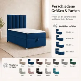 Best For Home Trinity K10 90 x 200 cm H3 Blau