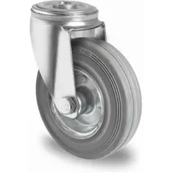 CASCOO Rückenlochlenkrolle ø 125 mm Serie SWR2 Rollenlager