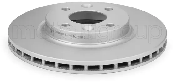 METELLI Bremsscheibe 231504c belüftet 258mm 22mm für DACIA SMART RENAULT