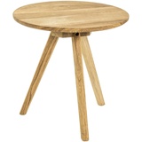 Haku-Möbel HAKU Möbel Beistelltisch Massivholz, eiche, 40,0 x H 40 cm