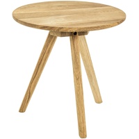 Haku-Möbel HAKU Möbel Beistelltisch Massivholz, eiche, 40,0 x H 40 cm