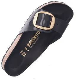 Birkenstock Madrid Big Buckle High Shine Black