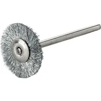 Lessmann Miniatur-Rundbürste Stahldraht 0,10 mm, Bürsten-⌀xBürstenbreite: 19X2 mm