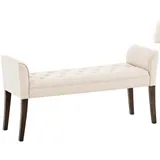 CLP Chaiselongue Cleopatra creme/antik-dunkel