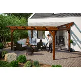 SKANHOLZ Sanremo 541 x 350 cm Leimholz Nussbaum