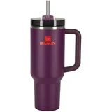 Stanley Quencher H2.0 Flowstate Tumbler 1,2l Plum Schwarz