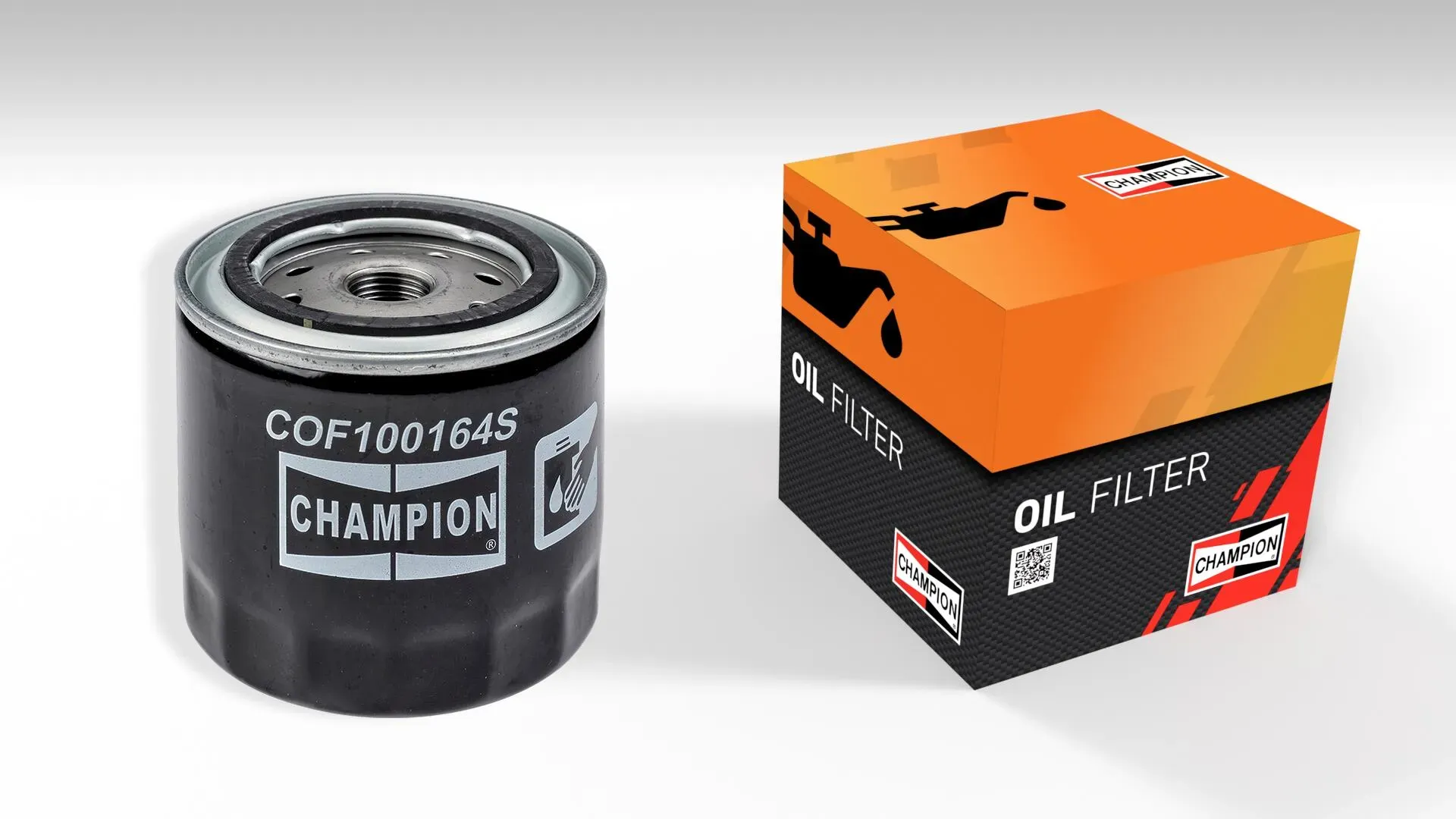 CHAMPION Ölfilter cof100164s Anschraubfilter 87mm Gewindemaß3/4-16 UNF für Volvo GM Opel Vaughall Ford