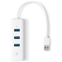 TP-Link UE330 Gigabit Ethernet + 3-Port USB HUB USB3.0 Adapter