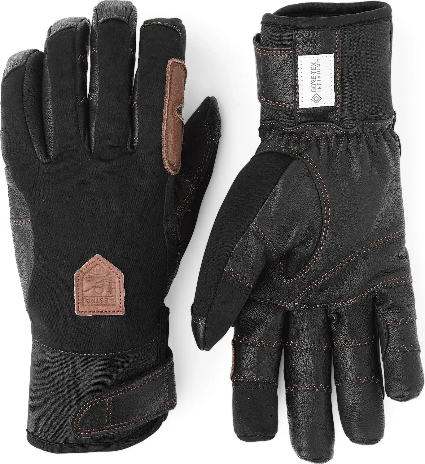 Hestra Ergo Grip Equestrian - 5 Finger black (100) 7