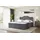 altdecor Boxspringbett mit H4 Matratze und Topper - 180 x 200 cm - VILA-1 - Dunkelgrau Samt - Polsterbett mit Bettkasten und Lattenrost, Bett mit S... - Dunkelgrau