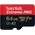 SanDisk Extreme Pro microSDXC UHS-I U3 V30 A2 64 GB +  SD-Adapter + RescuePRO Deluxe