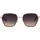 Marc O'Polo Sonnenbrille MARC O'POLO "Modell 505122", Damen, rosa (roségold), matt, metallic, Sonnenbrillen Sonnenbrille, Form Hexagon, Logoschriftzug auf Bügel, Metallfassung