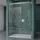 mai & mai Nischentür Duschtür Schiebetür 135 x 195 cm transparent Sicherheitsglas Ter04