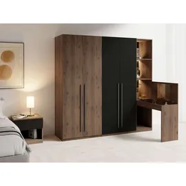Home Affaire Regal RIMINI 46 x 146 x 220,5 cm Melamin braun