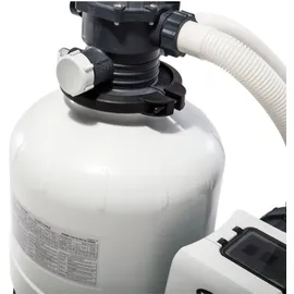 Intex Krystal Clear Sandfilterpumpe grau 10,5 m3/h