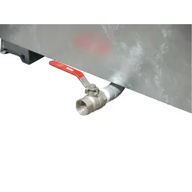 Bauer Südlohn Späne-Stapelkipper BSL 90, lackiert, Lichtblau
