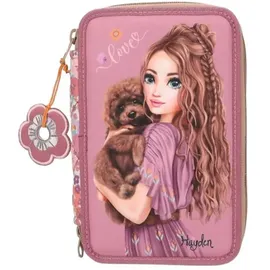 DEPESCHE TOPModel 3-Fach Federtasche Floral