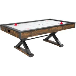 VEVOR Airhockey Tisch Spieltisch Arcade Tisch Elektronische Punktezähler 214cm