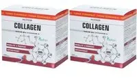 ERIC FAVRE Collagen Peptan en poudre - Collagène marin hydrolysé et enrichi vitamine C Sachet(S) 2x20x8 g