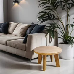 Oviala Business Couchtisch aus massivem, recyceltem Teakholz