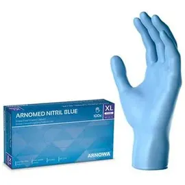 arnomed CLASSIC Nitril Blue, blau, puderfrei 10/XL