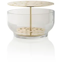 Fritz Hansen - Ikebana Vase Large, Messing / Glas