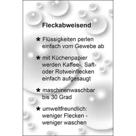 Delindo Lifestyle Tischdecke Wien 140 x 180 cm Grau
