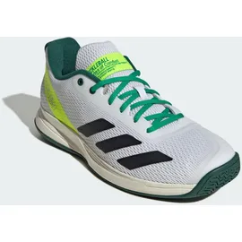 adidas Pickleball Shoes White/Black/Green 40