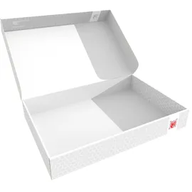 VARIA Group Lagerbox Kunststoff 0,75 m3 transparent leer
