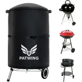 PATWING Grillabdeckung 600D Oxford-Stoff Schwarz 70x70x70 cm Schutzhülle Grill waterproof UV-beständig