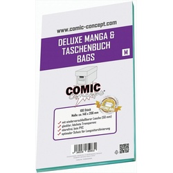 Comic Concept Sammelkarte Comic Concept Deluxe Manga/Taschenb.Bags M (100ct)