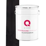 Q-COVER HOLZIMPRÄGNIERUNG 2 in 1 Schwarz 9005 10L - Silicon Holzschutz