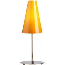 Tecnolumen TLWS 03 Tischleuchte, melonfarbiges glas