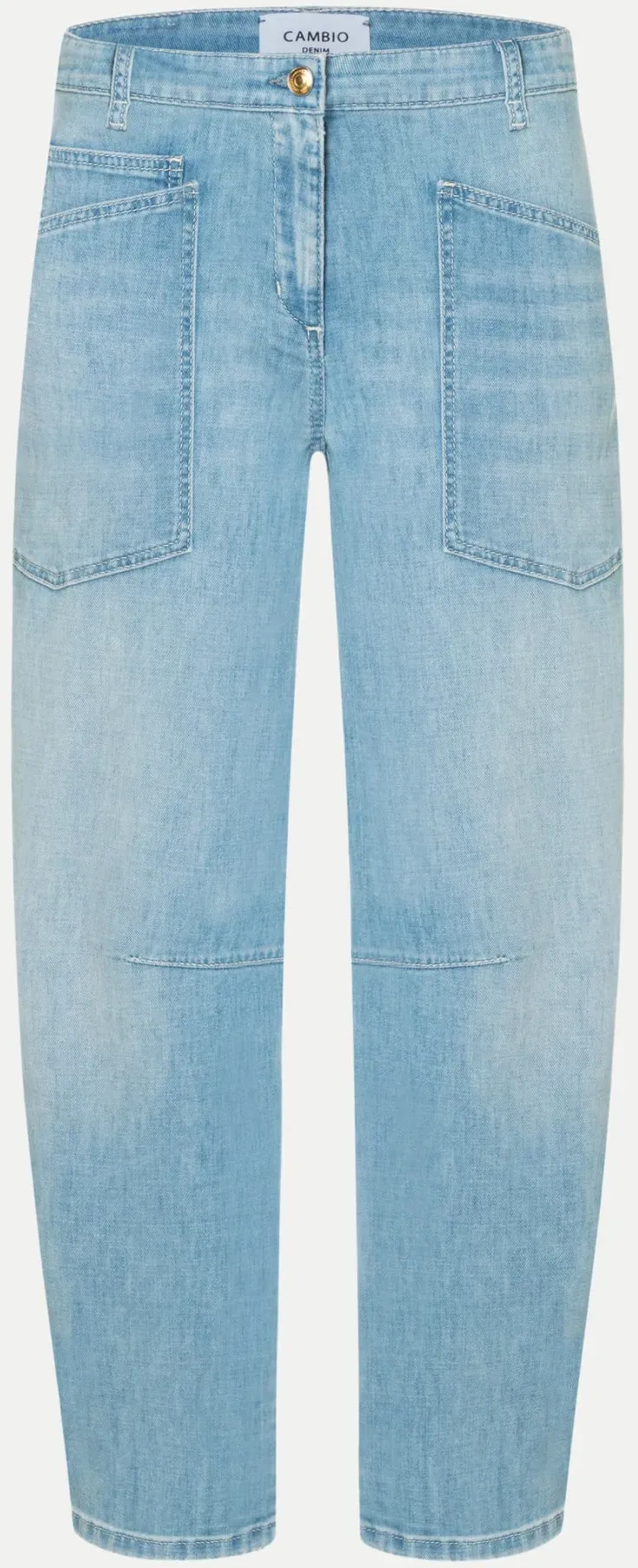 Wide-Leg Jeans Ocean Blau 34/28
