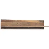 Z2 Wandregal 120 x 22,8 x 21,9 cm Dunkelgrau