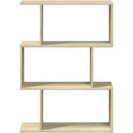 vidaXL Bücherregal 3 Fächer 70 x 24 x 97 cm Braun