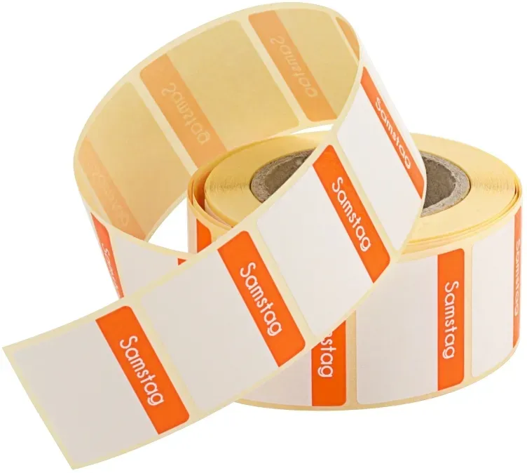 Contacto Etiketten Samstag ORANGE