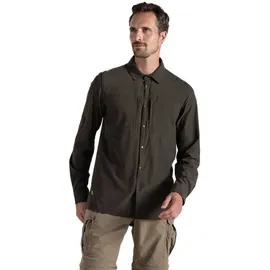 Craghoppers Langarmhemd Woodland Green L
